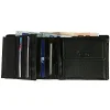 Portfel Camel Active B34-706 otwarty – przegrody na karty i banknoty / Camel Active B34-706 wallet open – card slots and banknote compartments.