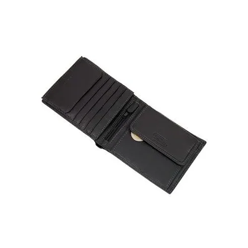 Portfel skórzany Camel Active B34-706 – kieszeń na monety i dokumenty / Camel Active B34-706 leather wallet – coin pocket and document slots.