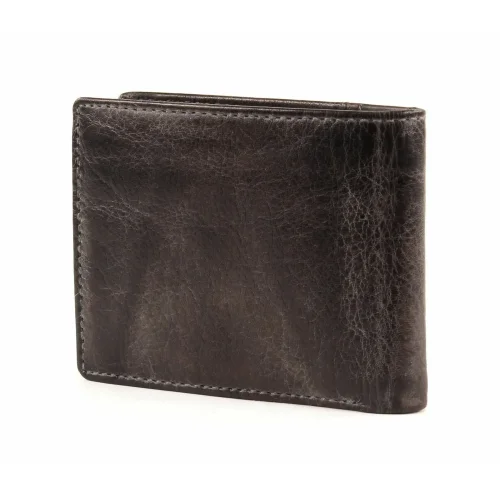 Camel Active Melbourne 247-702-60 – skórzany portfel męski czarny/szary