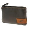 Camel Active 128-701-60 – czarne skórzane etui na klucze z łańcuszkiem