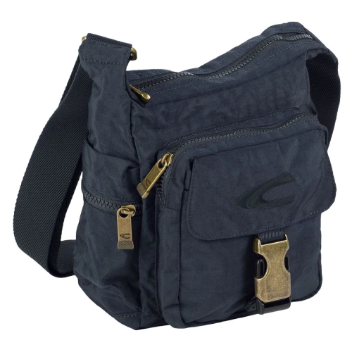 Camel Active B00-606-58 granatowa torba na ramię z nylonu Camel Active B00-606-58 navy blue nylon crossbody bag