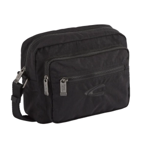 Torba Camel Active 613-060 czarna – widok z przodu Camel Active 613-060 black bag – front view
