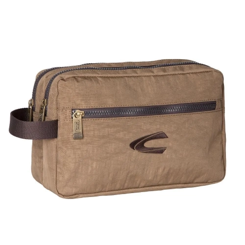 Kosmetyczka Camel Active B00-403-25 w kolorze oliwkowym – widok z przodu Camel Active B00-403-25 toiletry bag in olive –