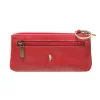 Etui Puccini MU309 czerwone – widok pod kątem / Puccini MU309 red key holder – angled view