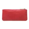 Etui Puccini MU309 czerwone – widok z tyłu / Puccini MU309 red leather key case – back view