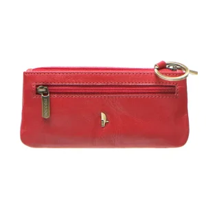 Etui Puccini MU309 czerwone – widok pod kątem / Puccini MU309 red key holder – angled view