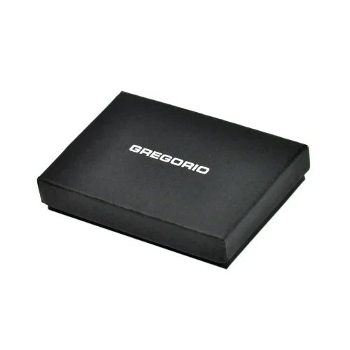 Etui Gregorio CCH-06 czarne widok pełny | Gregorio CCH-06 black card holder full view