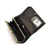 Duży portfel damski OCHNIK ITALY PL-187-99 – elegancka kieszeń na monety na bigiel / Large OCHNIK ITALY PL-187-99 women’s wallet – elegant kiss-lock coin pocket