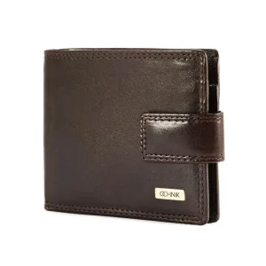 ochnik pl-105-89 brązowy portfel damski widok z drugiej strony ochnik pl-105-89 brown womens wallet alternate view