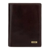 OCHNIK PL-145-89 brązowy skórzany portfel męski z RFID – widok z przodu / OCHNIK PL-145-89 brown leather men’s wallet wi