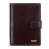 Skórzany portfel męski OCHNIK PL-190/89 ciemny brąz widok z przodu Men’s leather wallet OCHNIK PL-190/89 dark brown fron