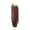OCHNIK PL-189-41 bordowy skórzany portfel damski – widok z boku / OCHNIK PL-189-41 burgundy leather women’s wallet – side view