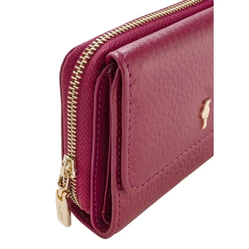 Portfel skórzany OCHNIK PORES-0802B-34 – widok pod kątem / OCHNIK PORES-0802B-34 leather wallet – angled view