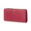 OCHNIK PORES-0803-31 – portfel damski skórzany widok z boku OCHNIK PORES-0803-31 – side view of the women’s leather wallet
