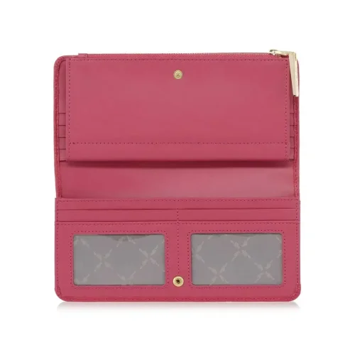 OCHNIK PORES-0803-31 – otwarty portfel damski z kieszenią na suwak OCHNIK PORES-0803-31 – open women’s wallet with zip pocket