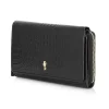OCHNIK PORES-0907-99 – elegancki portfel damski skórzany widok z przodu OCHNIK PORES-0907-99 – elegant women’s leather wallet front view