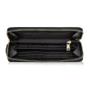 Portfel OCHNIK damski krokodyl – kieszeń na monety zapinana na zamek / OCHNIK women’s wallet crocodile embossed – coin pocket with zipper