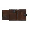 Portfel męski OCHNIK PORMS-0613-89 – kieszeń na monety zapinana na suwak / OCHNIK PORMS-0613-89 wallet – coin pocket with zipper closure