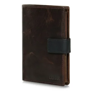 Portfel OCHNIK PORMS-0613-89 męski skórzany – widok z tyłu / OCHNIK PORMS-0613-89 men’s wallet – back view