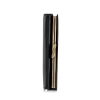 Średniej wielkości portfel damski OCHNIK SL-128-99 czarny – wnętrze z przegródkami | Medium-sized OCHNIK SL-128-99 black women’s wallet – interior with compartments
