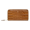 OCHNIK PORES-0517 koniakowy portfel damski ze skóry tłoczonej croco OCHNIK PORES-0517 cognac women’s wallet in croco-em