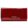 Czerwony portfel damski Pierre Cardin – elegancki design i naturalna skóra Red Pierre Cardin women’s wallet – elegant design and genuine leather