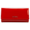 Czerwony skórzany portfel damski Pierre Cardin 07 SHINY 100 – elegancki design Red women’s leather wallet Pierre Cardin 07 SHINY 100 – elegant design