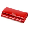 Skórzany portfel damski Pierre Cardin 07 SHINY 100 – zamknięty portfel Pierre Cardin 07 SHINY 100 leather women’s wallet – closed wallet