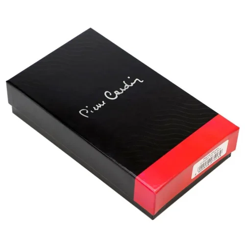 Portfel damski Pierre Cardin 07 SHINY 100 – kontrast kolorów i detale Pierre Cardin 07 SHINY 100 women’s wallet – color contrast and details