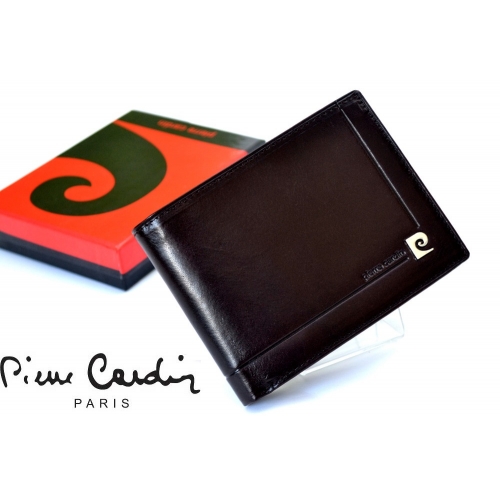 PIERRE CARDIN 1694 classic skórzany portfel męski