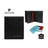 Portfel Pierre Cardin 1812 EKO06 czarny w firmowym pudełku – idealny na prezent / Pierre Cardin 1812 EKO06 black wallet in branded gift box