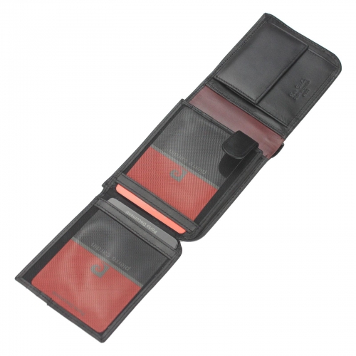PIERRE CARDIN czarny portfel męski Tilak35 324 RFID
