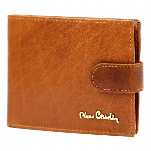 Pierre Cardin portfel skóra naturalna brązowy Pierre Cardin 324A