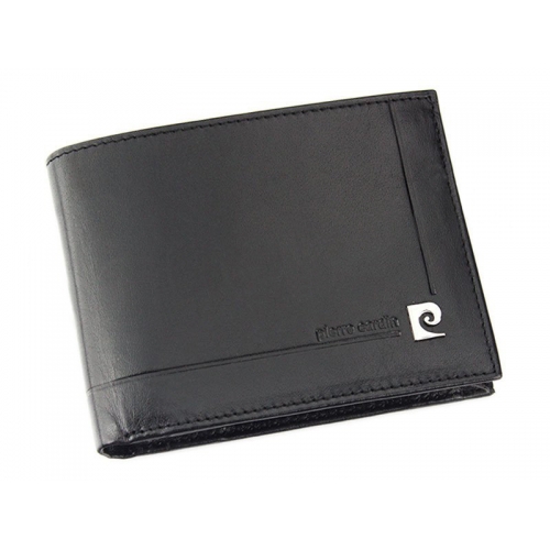 PIERRE CARDIN skórzany portfel męski z ochroną kart i dokumentów