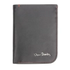 Pierre Cardin 326 czarny skórzany portfel męski z ochroną RFID – widok z przodu / Pierre Cardin 326 black men’s leather