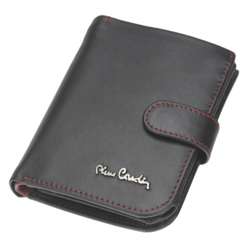 PIERRE CARDIN czarny portfel męski Tilak35 326A  RFID
