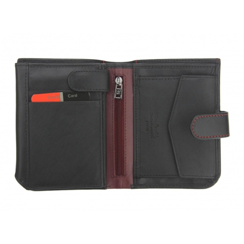 PIERRE CARDIN czarny portfel męski Tilak35 326A  RFID