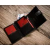 Pierre Cardin 326A – wnętrze portfela, kieszenie i karty Pierre Cardin 326A – wallet interior with multiple pockets
