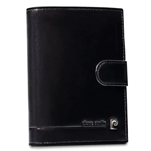 Portfel męski Pierre Cardin 326A czarny – widok z tyłu Pierre Cardin 326A men’s wallet black – back view