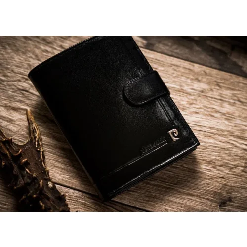 Pierre Cardin 326A – wnętrze portfela skórzanego, układ kart Pierre Cardin 326A – wallet interior with card slots