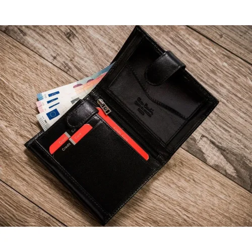 Portfel skórzany Pierre Cardin 326A – przegrody poziome Pierre Cardin 326A leather wallet – horizontal compartments