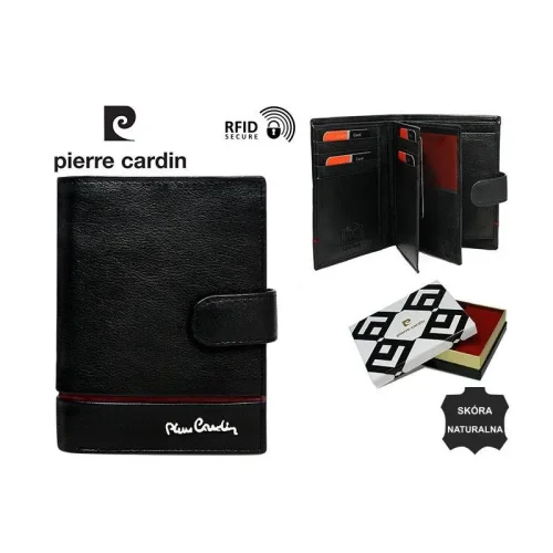 Pierre Cardin 331A Tilak15 zestaw prezentowy – portfel i firmowe pudełko / Pierre Cardin 331A Tilak15 gift set with branded box