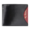 Skórzany portfel męski Pierre Cardin 8824 czerwony – widok z przodu Pierre Cardin 8824 men’s leather wallet red – front
