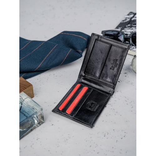 PIERRE CARDIN skórzany portfel męski 8824 * ochrona RFID
