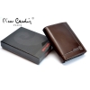 PIERRE CARDIN  skórzany portfel męski *NEW ochrona RFID