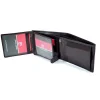 Pierre Cardin 910 Classic brązowy portfel męski – pełne rozłożenie / Pierre Cardin 910 Classic brown men’s wallet – fully opened layout