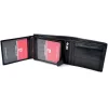 Pierre Cardin 910 Classic czarny portfel męski – układ przegródek / Pierre Cardin 910 Classic black men’s wallet – card and bill compartments