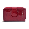 PIERRE CARDIN skórzany portfel damski 02 LEAF 115 czerwony