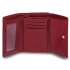 PIERRE CARDIN skórzany portfel damski 02 LEAF 117 bordo