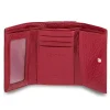Portfel damski Pierre Cardin 05 LINE 117 – wnętrze z przegródkami na karty i dokumenty Pierre Cardin 05 LINE 117 women’s wallet – inside with card and document slots